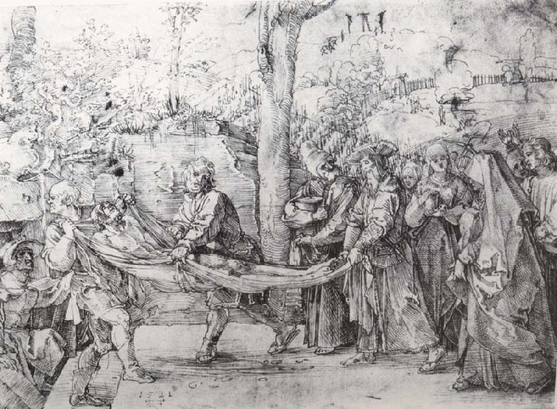 Albrecht Durer The Deposition of Christ